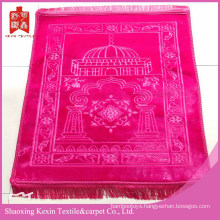 mink thick new pink color muslim mat prayer